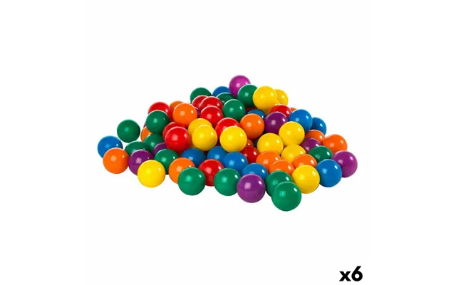 Intex Fun Ballz - 100 Farverige Bolde, 6,5 Cm 6 Enheder