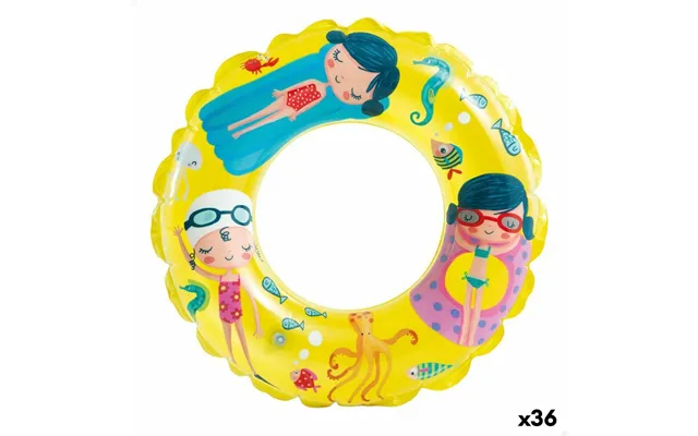 Intex Oppustelig Badering Ø 61 Cm - Assorterede Designs 36 Stk