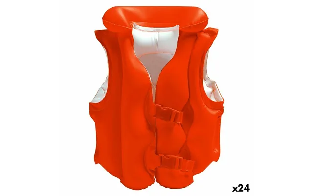 Intex Oppustelig Svømmevest - 24 Stk., Orange Hvid