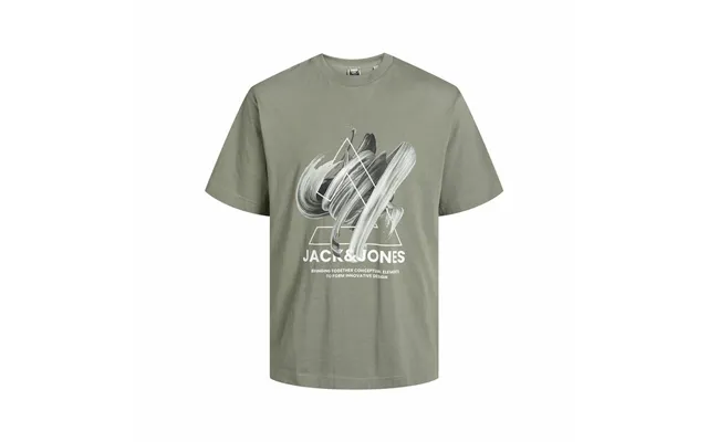 Jack & Jones Kortærmet T-shirt Til Drenge - Khaki, Str. 164