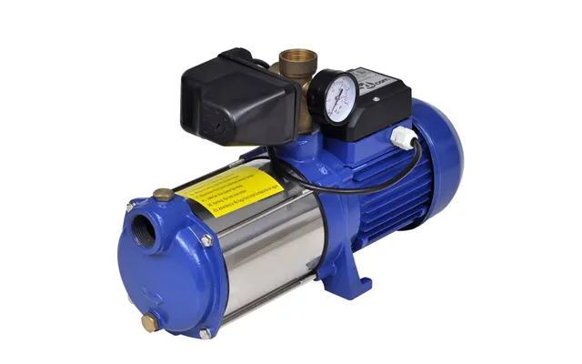 Jetpumpe Med Måler 1300 W 5100 L T Blå