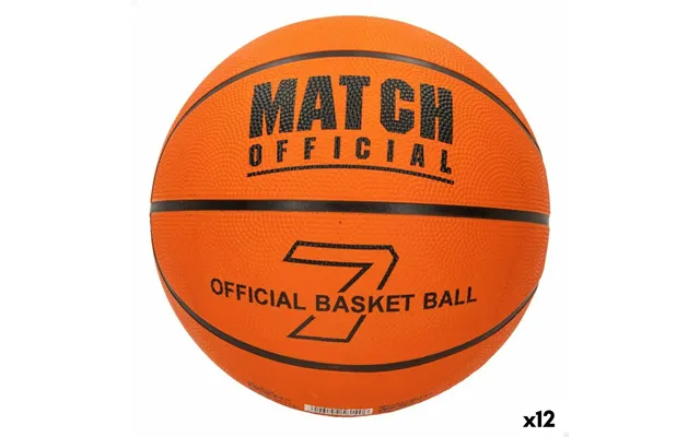 John Toys Basketball Match Str. 7 Ø 24 Cm - Pakke Med 12