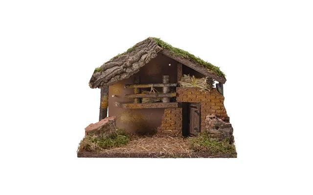 Julekrybbe Tilbehør Decoris Med Timer - Gennemsigtig 32 × 16 × 24 Cm