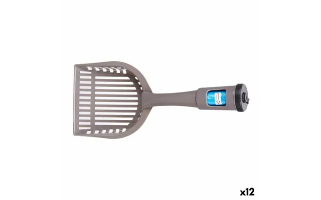 Kattebakke-skovl Mascow Antracit Med Posedispenser 28 × 7 × 12,5 Cm 12 Stk