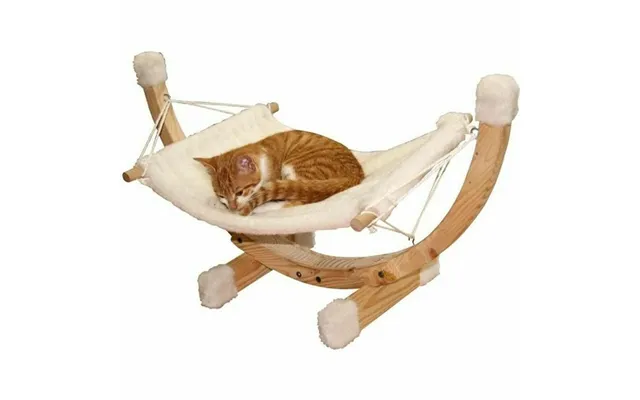Katteseng Hængekøje Kerbl Siesta - Hvid, 73 × 36 × 34 Cm
