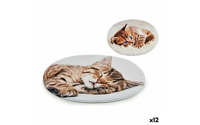 Katteseng Tæppe Mascow Grå 46 × 0,5 × 67 Cm - 12 Stk.