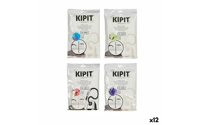 Kipit Vakuumposer - Gennemsigtig Plastik 60 × 80 Cm 12 Stk