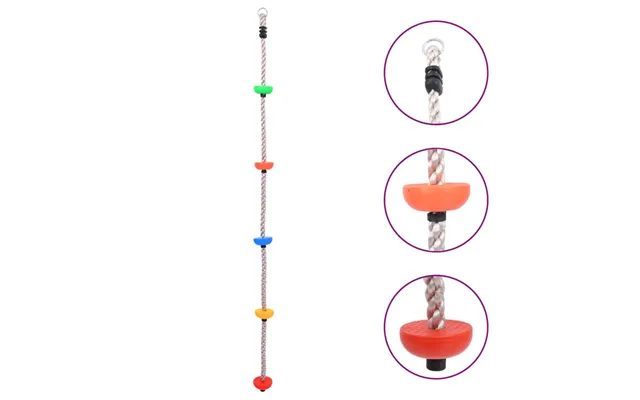 Klatrereb Med Platforme 200 Cm