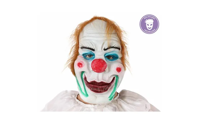 Klovn Maske - Lim, Mand, Halloween
