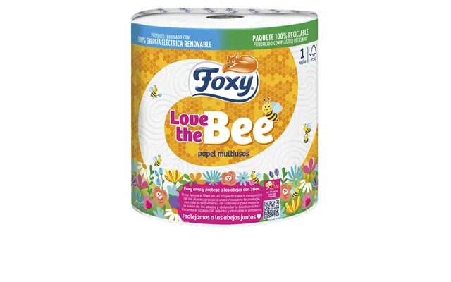 Køkkenrulle Foxy Love The Bee - Papir Til Husholdning