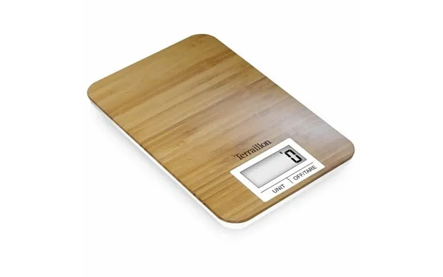 Køkkenvægt Terraillon Bamboo - Brun, 3 Kg
