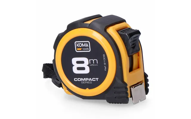 Koma Tools Compact Målebånd 8 M × 25 Mm Abs