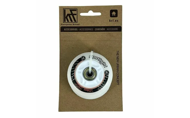 Krf Spotlight Led Hjul 72 Mm - Hvid