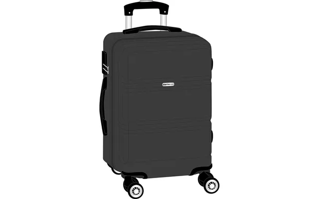 Kuffert Håndbagage Safta Mørkegrå 20'' - 34,5 × 55 × 20 Cm