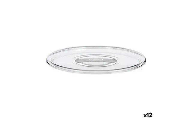 Låg Stefanplast Tosca Gennemsigtig Plastik 19,5 X 2 X 19,5 Cm 12 Enheder