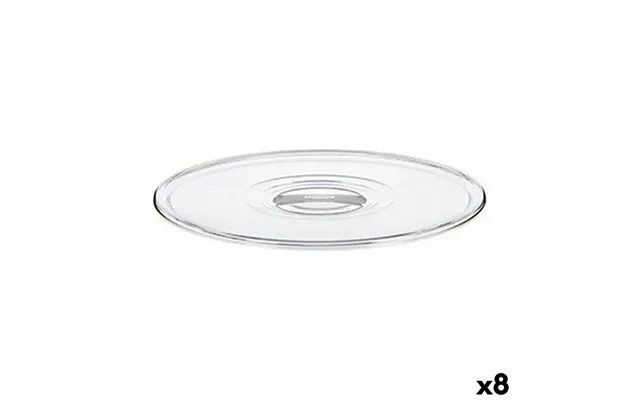 Låg Stefanplast Tosca Gennemsigtig Plastik 29,5 X 2 X 29,5 Cm 8 Enheder