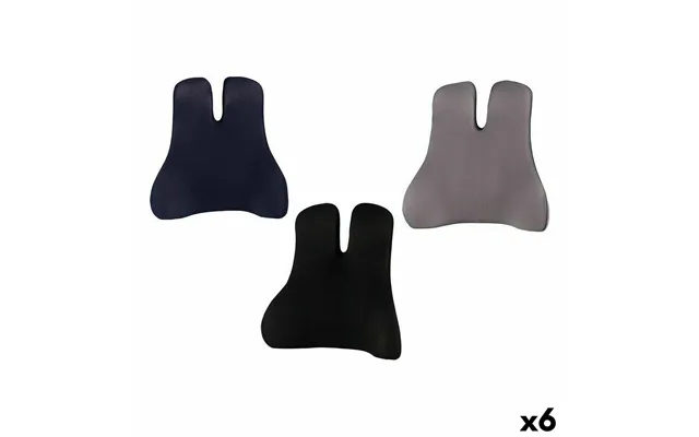 Lændepude Ergonomisk Med Hukommelsesskum 47 × 14 × 47 Cm 6 Stk