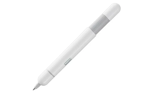 Lamy Gelkuglepen - Hvid Med Sort Blæk, Medium