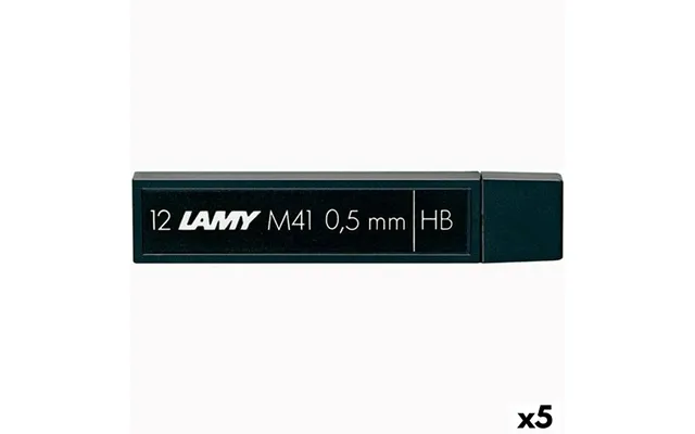 Lamy M41 Stift Til Mekanisk Blyant Hb 0,5 Mm - 5 Pak