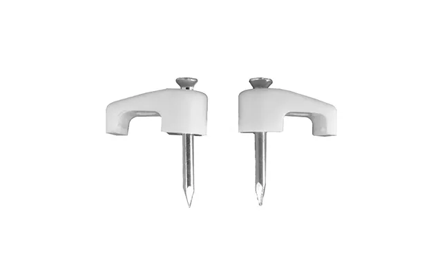 Lapafil Hæfteklammer Til Kabler N 1 - 2 × 1,5 Mm, Hvid, 100 Stk