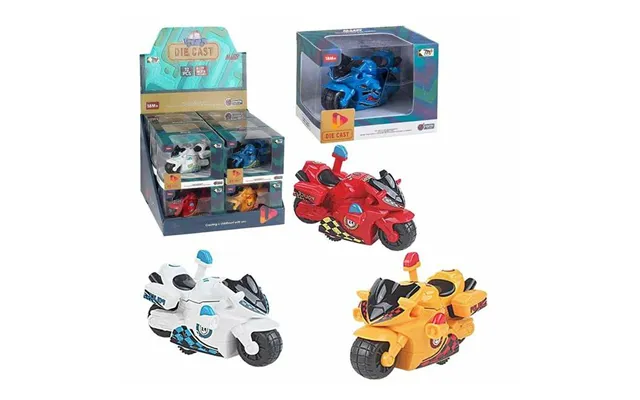 Legetøjsmotorcykel Juinsa 10 Cm - Multifarvet
