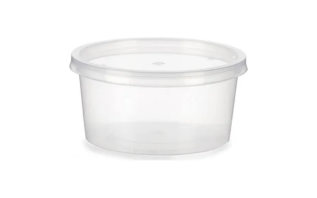 Leknes Madkasse I Gennemsigtig Polypropylen - 500 Ml