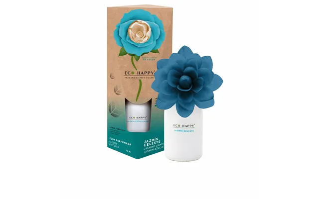 Luftfrisker Til Hjemmet Eco Happy Blomst - Jasmin, 75 Ml
