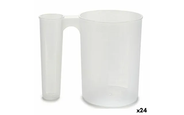 Målebæger Plastik 1,2 L - Gondol, Dobbelt 24 Stk.