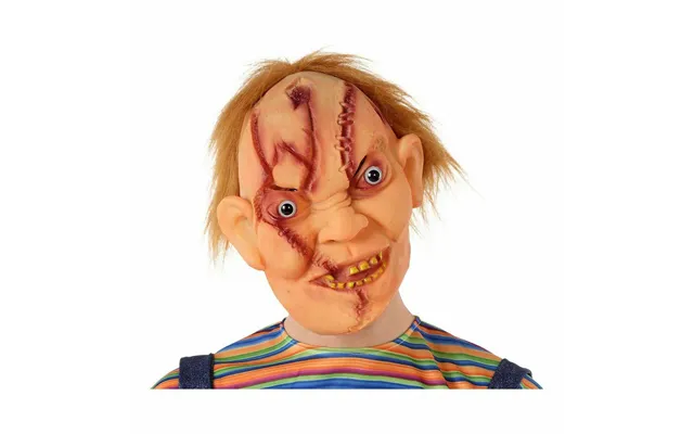 Maske Halloween Terror - Uhyggelig Pvc Maske