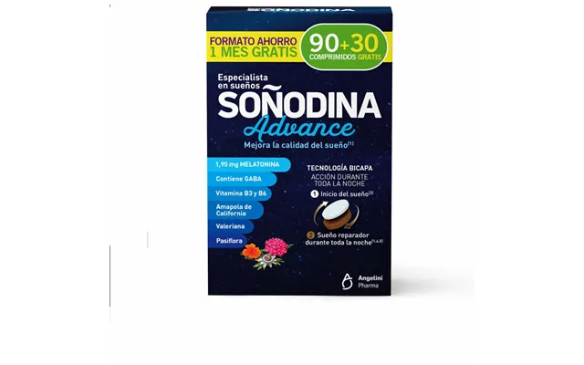 Melatonin Kosttilskud Natura Essenziale Advanced - Mod Søvnløshed