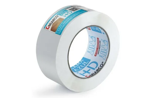 Miarco Pakketape - Hvid, 48 × 66 Mm, 6 Ruller