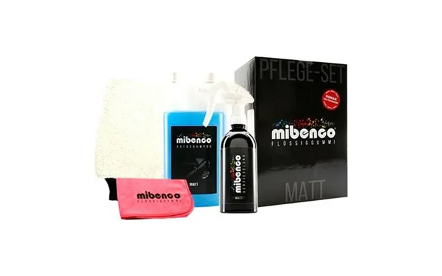 Mibenco Bilvasksæt - Mat Finish