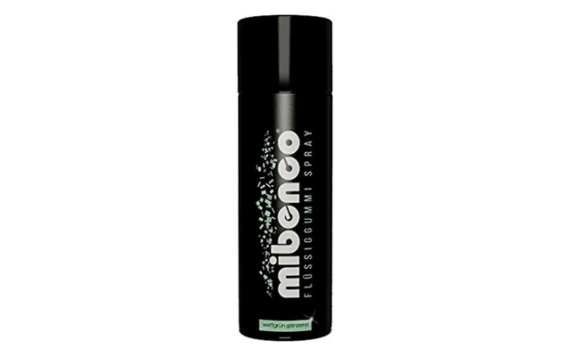 Mibenco Flydende Gummi Spray - Grøn Hvid, Blank, 400 Ml