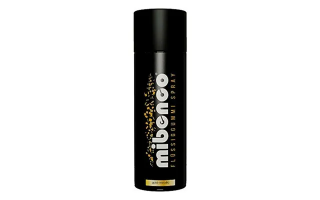 Mibenco Flydende Gummi Spray - Gylden Metallic, 400 Ml