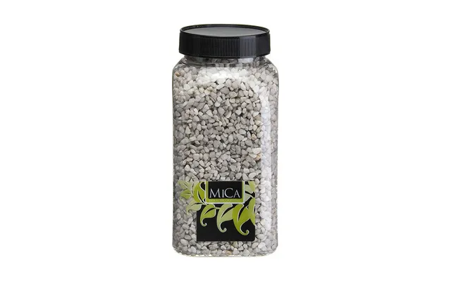 Mica Decorations Dekorative Sten - Grå Grus, 650 Ml