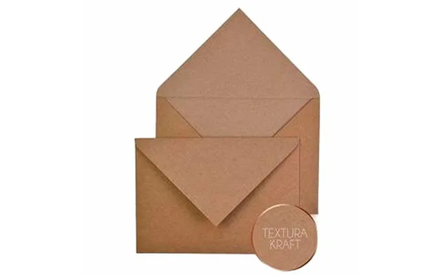 Michel Konvolutter I Kraftpapir 16 × 22 Cm - Brun, 25 Stk.