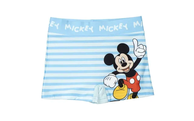 Mickey Mouse Drengebadebukser - Blå, 4 År