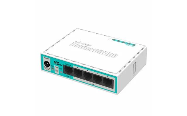 Mikrotik Rb750r2 Hex Lite Router - 5x Rj45, 10 100 Mbps, Hvid