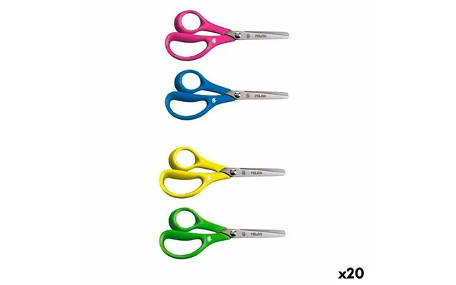 Milan Saks I Rustfrit Stål 14 Cm - 20 Stk. Venstrehånd