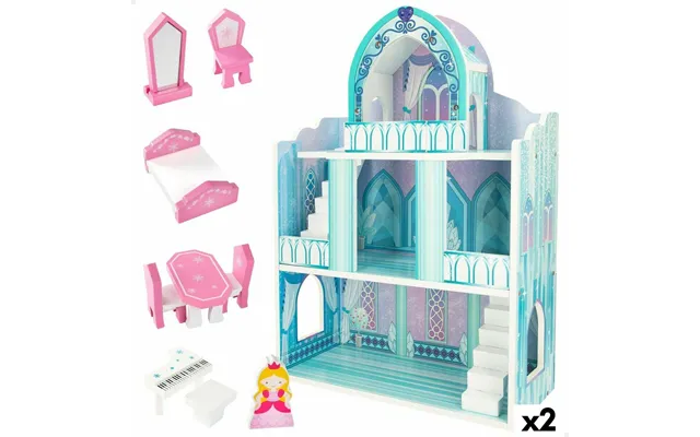 Miniature Hus Woomax 9 Dele 2 Enheder 37 X 53,5 X 15 Cm