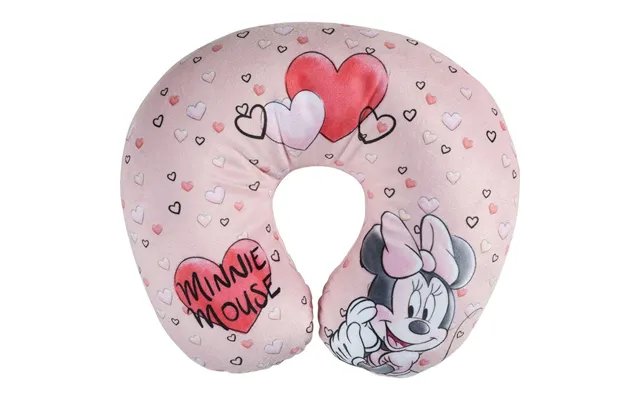 Minnie Mouse Rejsepude Nakkepude - Pink Cz10624