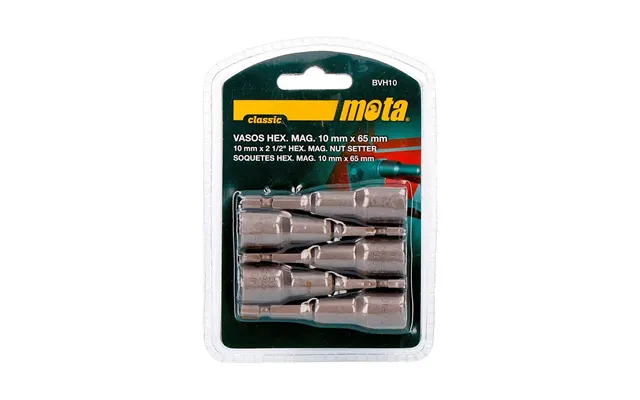 Mota Stikkonøgle Hex Magnetisk 10 X 65 Mm Bvh10