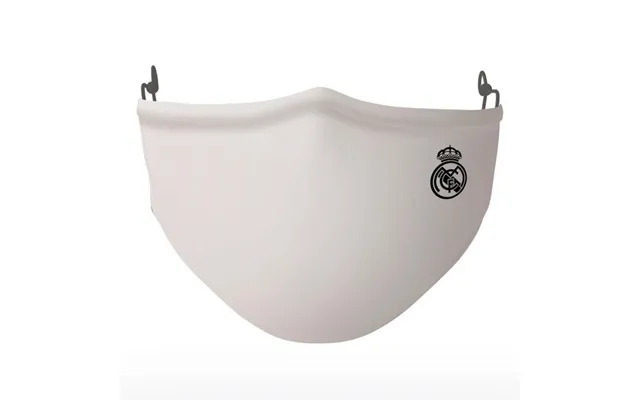 Mundbind Stof - Real Madrid C.f. Genanvendelig, Hvid Børn
