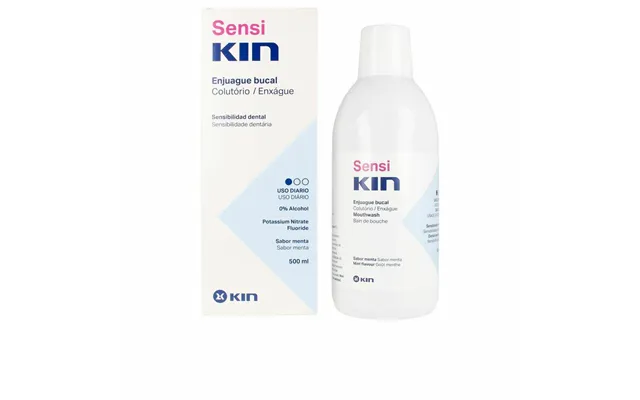 Mundskyl Kin Sensikin 500 Ml - Mint, Til Følsomme Tænder