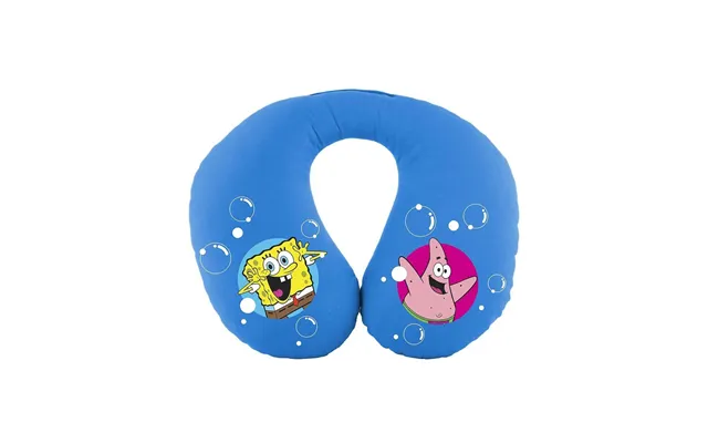 Nakkepude Til Bil - Spongebob Squarepants, Blå