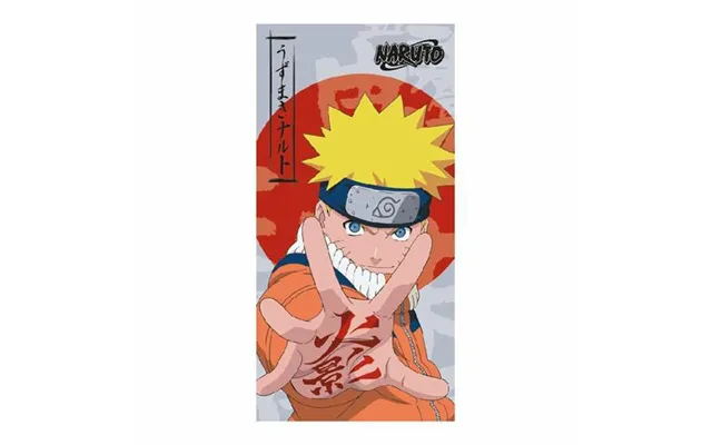 Naruto Strandhåndklæde - Multifarvet, 100 % Polyester
