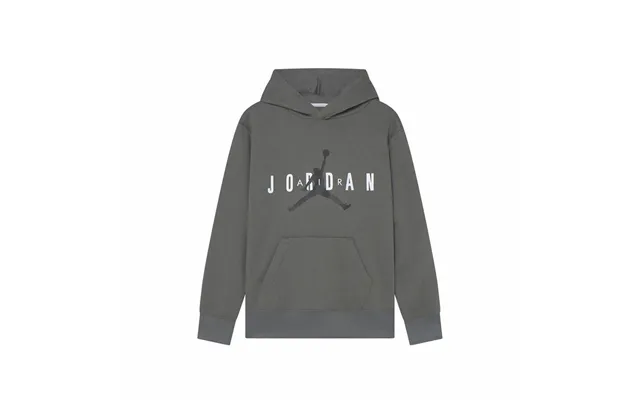 Nike Jordan Jumpman Hættetrøje Til Drenge - Grå 3-4 År