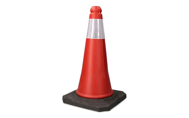 Normaluz Signalkegle - Rød 50 Cm Med Reflekterende Bånd