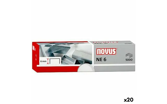 Novus Ne 6 Electric Hæfteklammer 6 Mm - 5.000 Stk. 20 Æsker