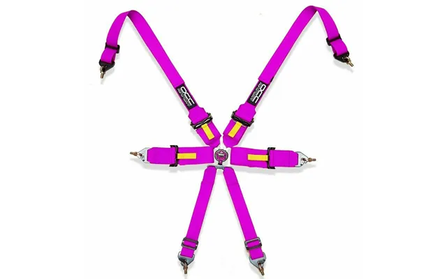 Occ Motorsport 6-punkts Sikkerhedssele - Pink